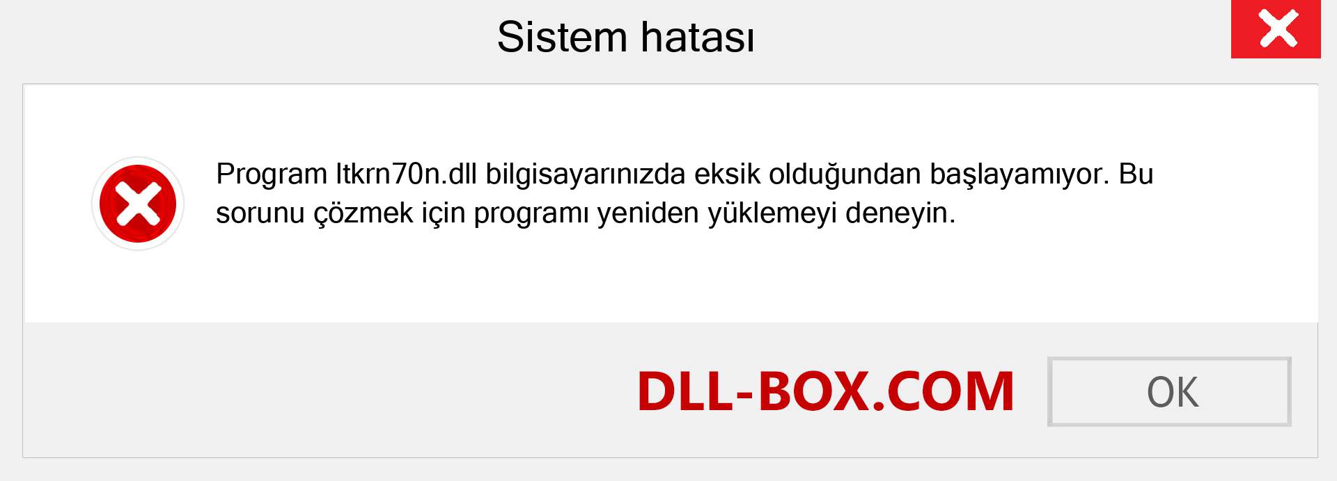 ltkrn70n.dll dosyası eksik mi? Windows 7, 8, 10 için İndirin - Windows'ta ltkrn70n dll Eksik Hatasını Düzeltin, fotoğraflar, resimler